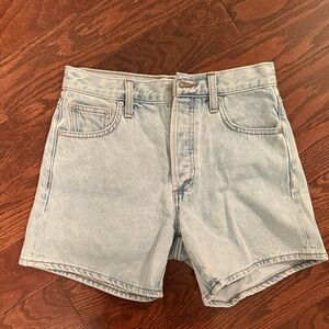 Denim Forum Light Blue Jean Shorts